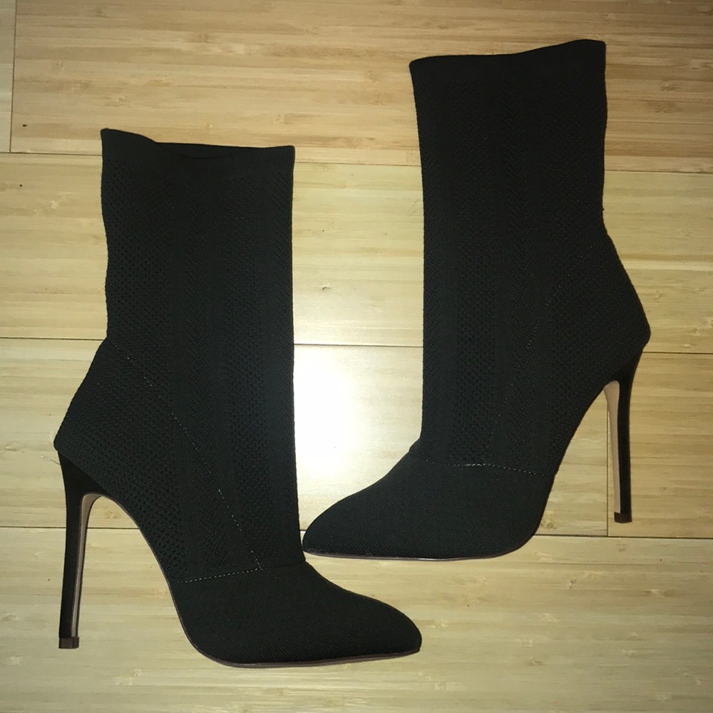 Army Green Heel Bootie